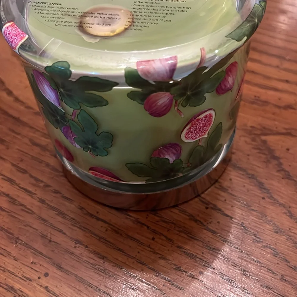 PartyLite Cypress Fig‎ candle, new in box